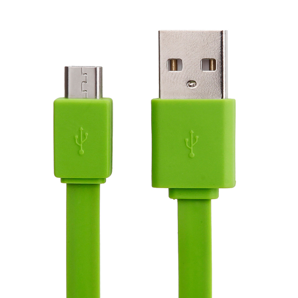 Pure Color Flat Noodle Micro 5Pin USB cable WK-F5P101